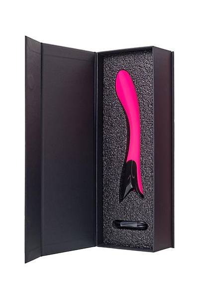 Dijital Ekran Vibrator EroTeq Mecawn, Silicone, Pink, 20.5 cm
