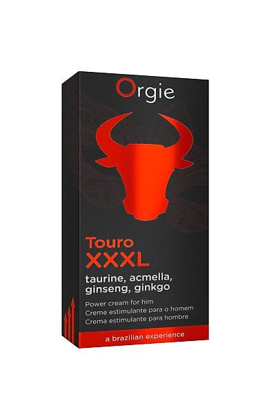 ORGIE Erkekler i�in heyecan verici krem Touro XXXL, 15 ml