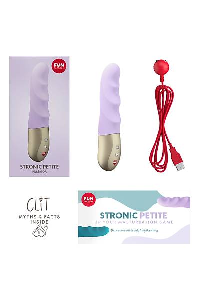 Fun Factory Pulsat�r-Mini STRON�C PET�TE, silikon, mor, 17 cm