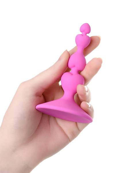 ToDo by Toyfa Loverty anal k�l�f, silikon, pembe, 8 cm, � 2,3 cm