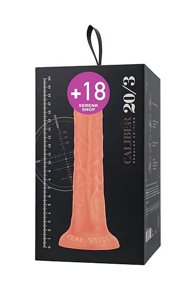 Ger�ek�i yapay penis, RealStick CALIBER, 20 cm, �3