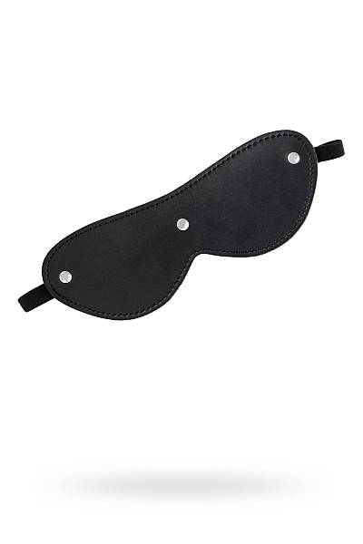 Anonymo G�z Maskesi, PU deri, Siyah  24 cm