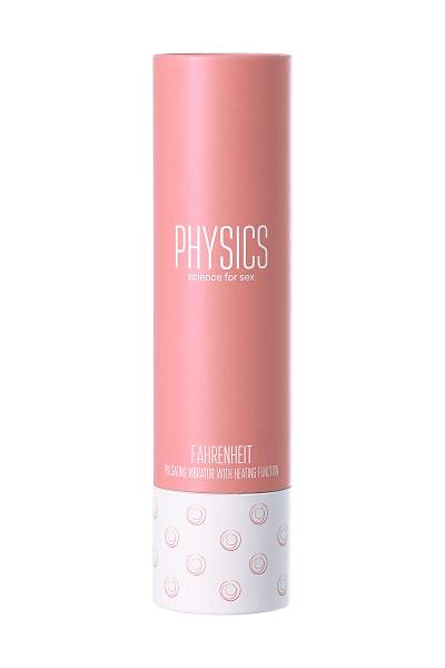 PHYSCS FAHRENHET titreimli toplar olan stma fonksiyonlu vibratr, silikon, pembe, 19 cm
