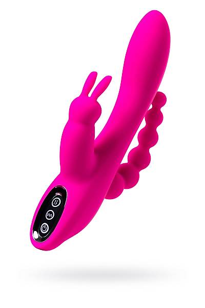 JOS SPANKY ��l� titre�im uyar�c�s�, silikon, pembe, 21 cm