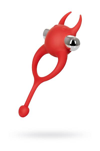 JOS NCK kuyruk titreimli halka, silikon, krmz, 13,5 cm