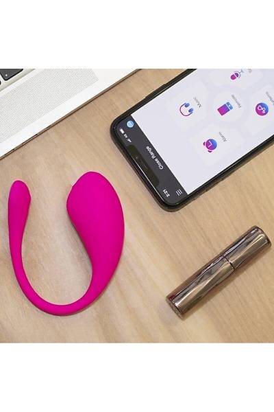 Lush 3 Telefon Kontroll� Giyilebilir Masaj Aleti