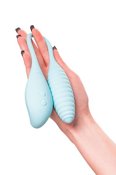 JOS Roow vakum dalgas� stim�lat�r�, silikon, mavi, 36 cm