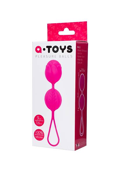 A-Toys by TOYFA Flov vajinal Toplar�, silikon, pembe, 15 cm