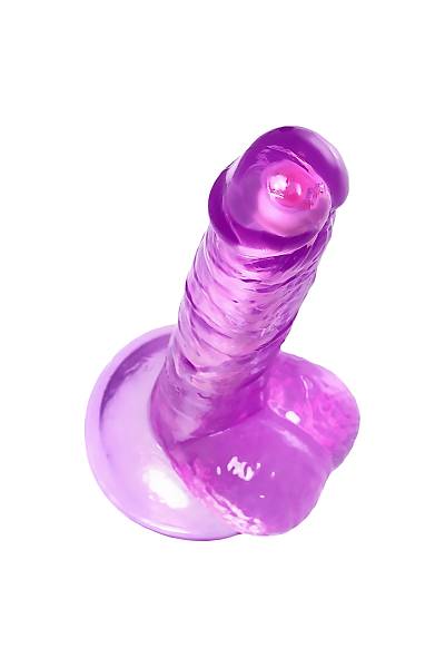 A-Toys by TOYFA Celiam taraf�ndan ger�ek�i yapay penis, TPE, mor, 20,5 cm