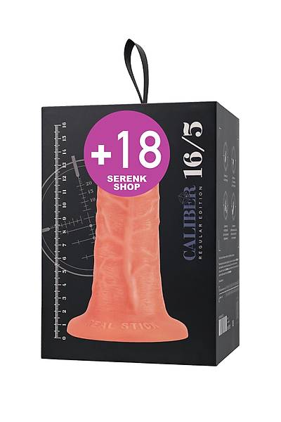 Ger�ek�i yapay penis, RealStick CALIBER, 16 cm, �5