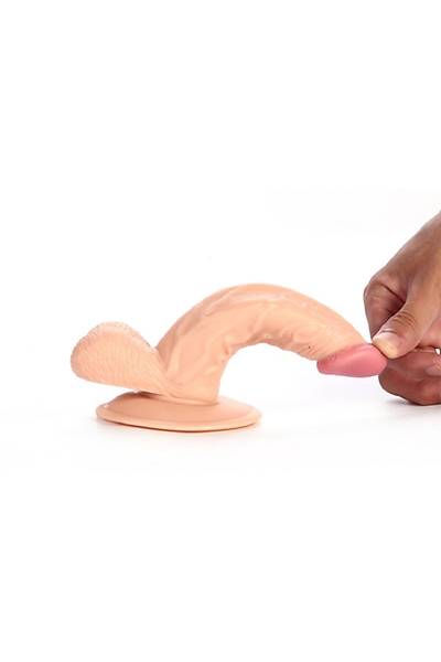 Yukar Eik Damarl Dildo 16 cm