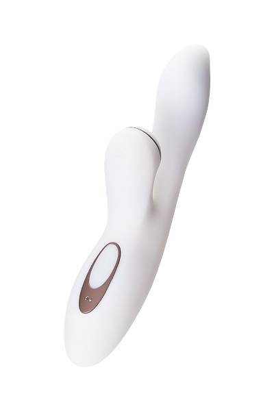 Satisfyer Pro + G-Spot Vibrat�r Tav�an, vakum dalgas� uyar�c�l�, silikon, beyaz, 22 cm.
