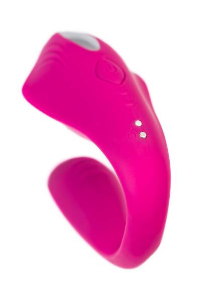 A-Toys by TOYFA Cobrum �iftler ��in Vibrat�r, Silikon, Pembe, 9,6 cm