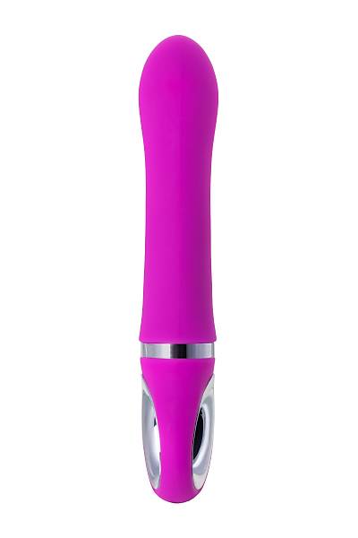 JOS JOLY Klitoral stimlatrl vibratr, WOW modu, silikon, mor, 19,6 cm