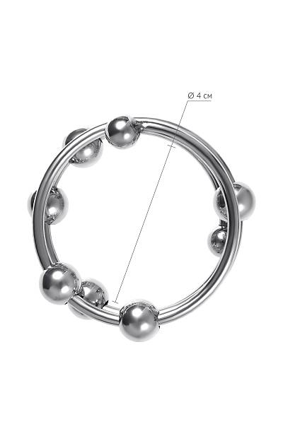 Metal by Toyfa penis Halkas�, Metal, g�m��, � 4cm