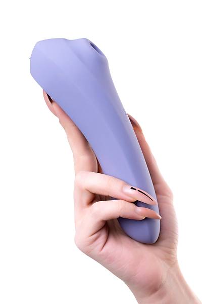 Satisfyer Dual Pleasure vakum dalgas� temass�z klitoral stim�lat�r, silikon, mor, 17.9