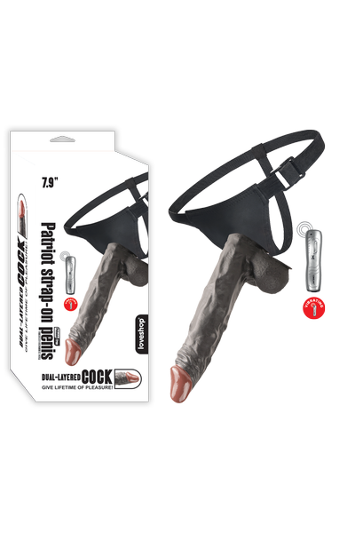 PATR�OT STRAP-ON V�BRAT�NG