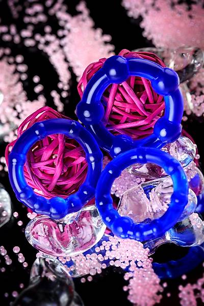 A-toys by TOYFA y�z�k seti, TPE, mavi, � 3,5/3/2 cm