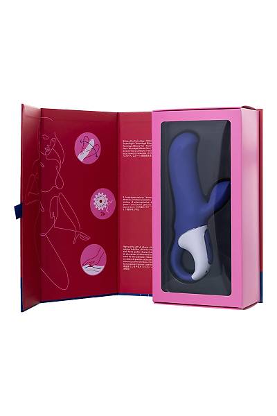 Satisfyer Magic Bunny Ger�ek�i olmayan  Vibrat�r�, Silikon, Mor, 17,7 cm
