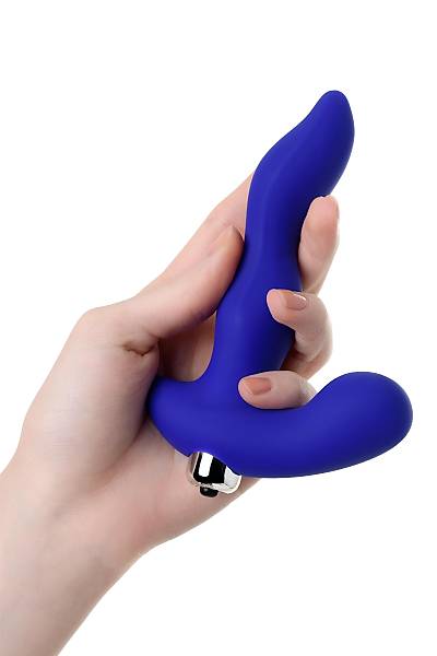 ToDo by Toyfa Stroman prostat stimlatr, silikon, mavi, 14,5 cm