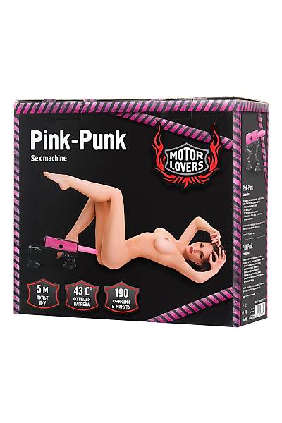 MotorLovers Pink-Punk Sesk Makinesi, ABS, Pembe, 36 cm