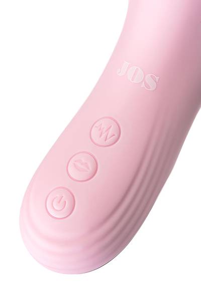 Klitoral uyar�c�l� vibrat�r JOS Orali, silikon, pembe, 22 cm