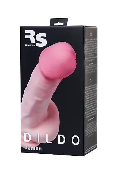 TOYFA RealStick Elite Damon ger�ek�i Yapay penis, TPR, ��plak, 20 cm