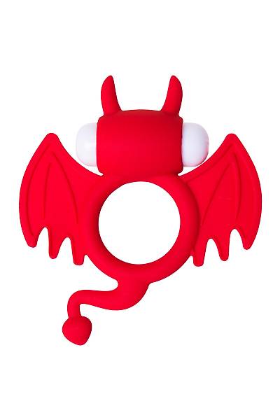 JOS SWEET DEV�L penis montaj halkas�, silikon, k�rm�z�, 8,5 cm