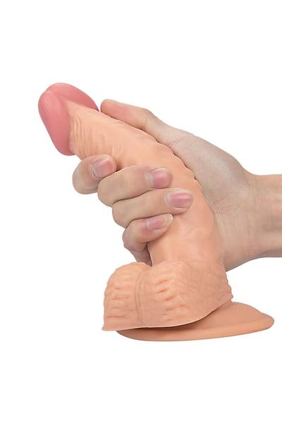 Kemerli Strapon Et Dokulu Yumuak Penis 19cm