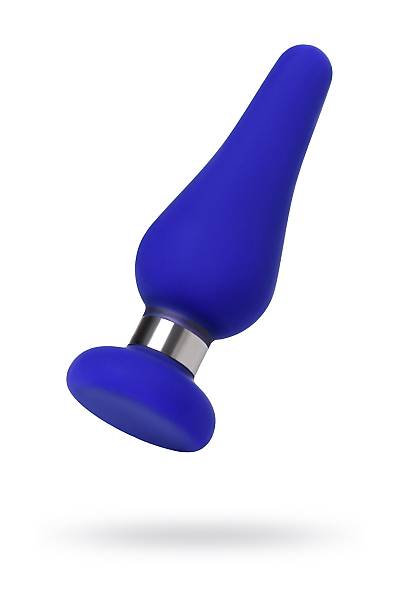 ToDo by Toyfa Slassic anal k�l�f, Boyut M, silikon, mavi, 11,5 cm, � 3,7 cm