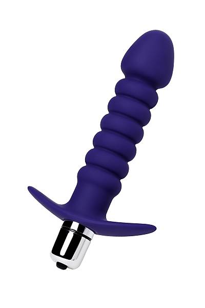 ToDo by Toyfa Condal anal vibrat�r, suya dayan�kl�, silikon, mor, 14 cm, � 2,9 cm