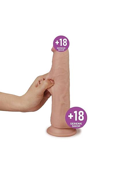 9.5'' Kayar Cilt �ift Katmanl� Dong Penis