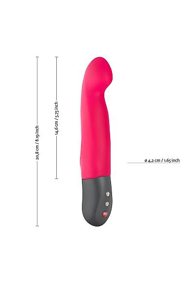 Fun Factory STRONC G pulsatr, silikon, pembe, 20,8 cm