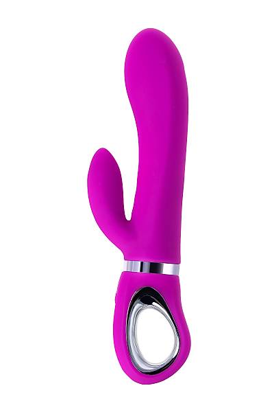 JOS JOLY Klitoral stimlatrl vibratr, WOW modu, silikon, mor, 19,6 cm