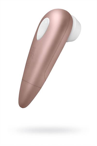 Satisfyer Number One vakum dalgas� temass�z klitoral stim�lat�r, ABS plastik, pembe, 14 cm