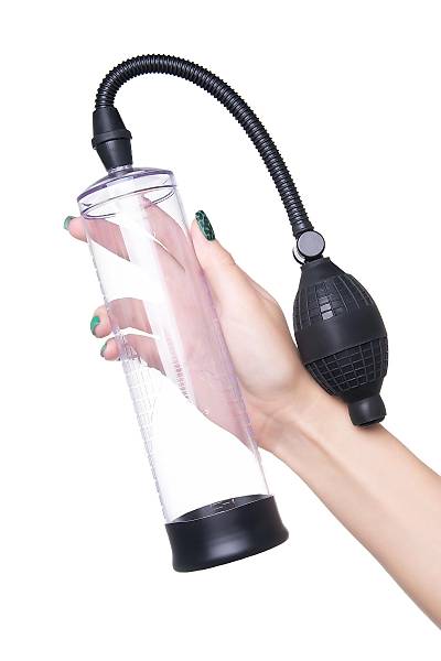 Sexus Men Erection Bjorn mekanik pompa, ABS plastik, siyah, 55 cm