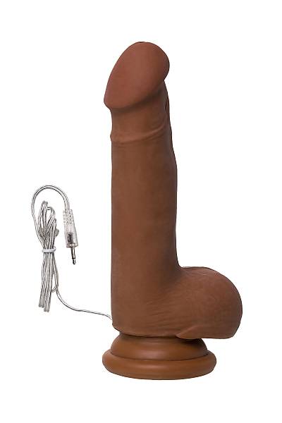 TOYFA RealStick Elite Mulatto Ger�ek�i Vibrat�r, Kahverengi, 13 cm