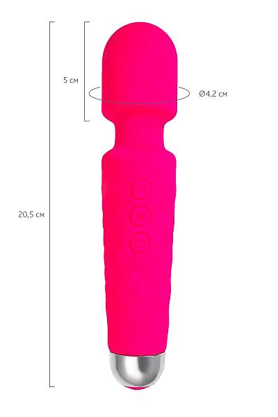 Flovetta by TOYFA �akay�k titre�imli masaj aleti, silikon, pembe, 20,5 cm
