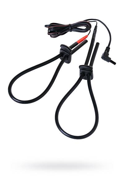 Mystim Rodeo Robin'in penis kement, Elektrik stim�lasyonu, silikon, siyah, 42cm