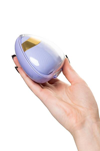 �ok fonksiyonlu vibrat�r L'Eroina Crasatell, silikon, lila, 9,5 cm