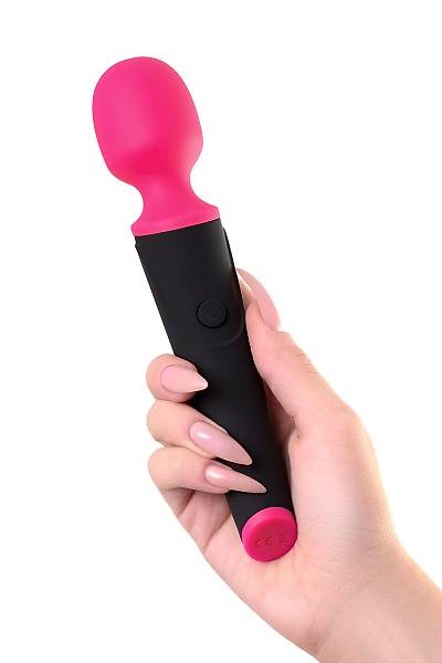 L'ERONA by TOYFA Aster titreim stimlatr, silikon, pembe, 19,5 cm,  3,8 cm