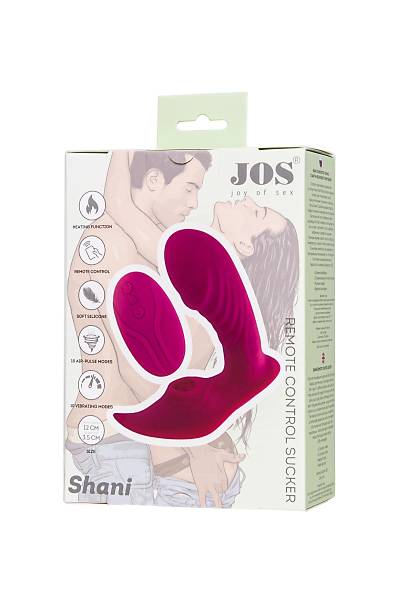 JOS Shani Vakum Dalga G Noktas Vibrator, Silikon, Pembe, 12 cm