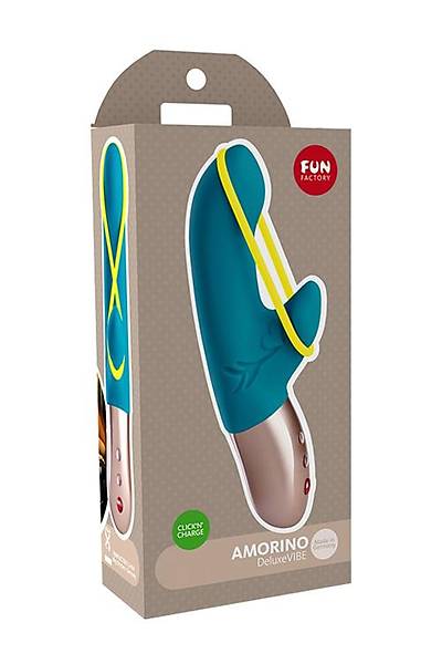 Fun Factory AMOR�NO vibrat�r, silikon, cam g�be�i, 17 cm