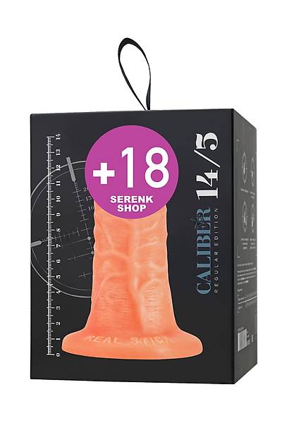 Ger�ek�i yapay penis, RealStick CALIBER, 14 cm, �5