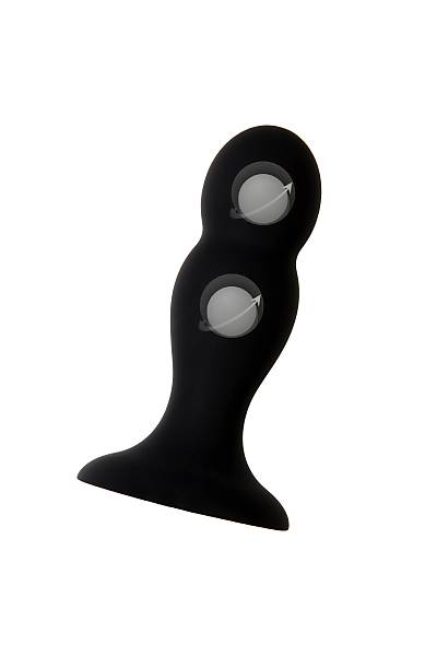 Erotist Hidro M anal k�l�f, silikon, siyah, 10,5 cm