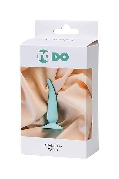 ToDo by Toyfa Sarru anal k�l�f�, silikon, mavi, 12,5 cm, � 2,7 cm