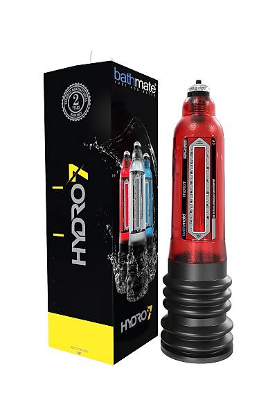 Bathmate HYDRO7 hidrolik pompa, ABS plastik, krmz, 30 cm (Hercules analog)