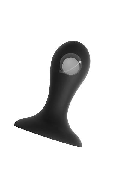 Erotist Hidro S Anal Plug Silikon Siyah, 8,5 cm