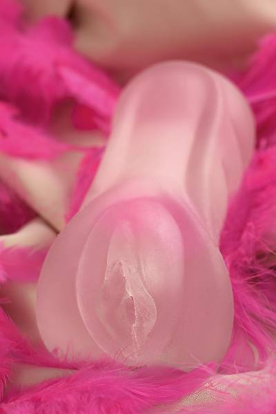 Juicy Pussy by TOYFA Masturbator Gereki Crystal Rose, TPE, 14 cm