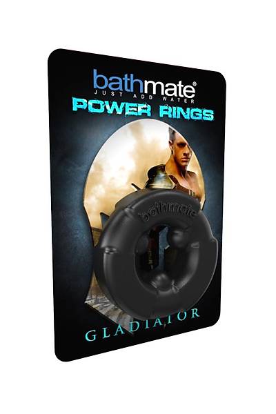Bathmate Gladiator penis Montaj halkas, elastomex, siyah,  4,5 cm